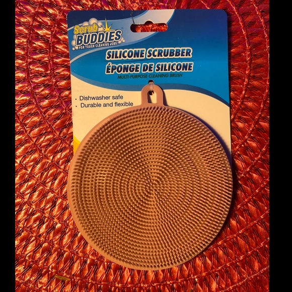 Silicone scrubber great for dishes! - Picture 1 of 2